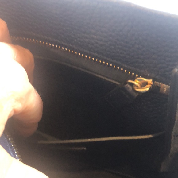 Oroton shoulder bag dark blue - Picture 6 of 8